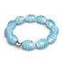 Orbite Bleue | Bracelet en Verre Tempête